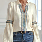 Jeffiner™ | Blouse en Dentelle Élégante
