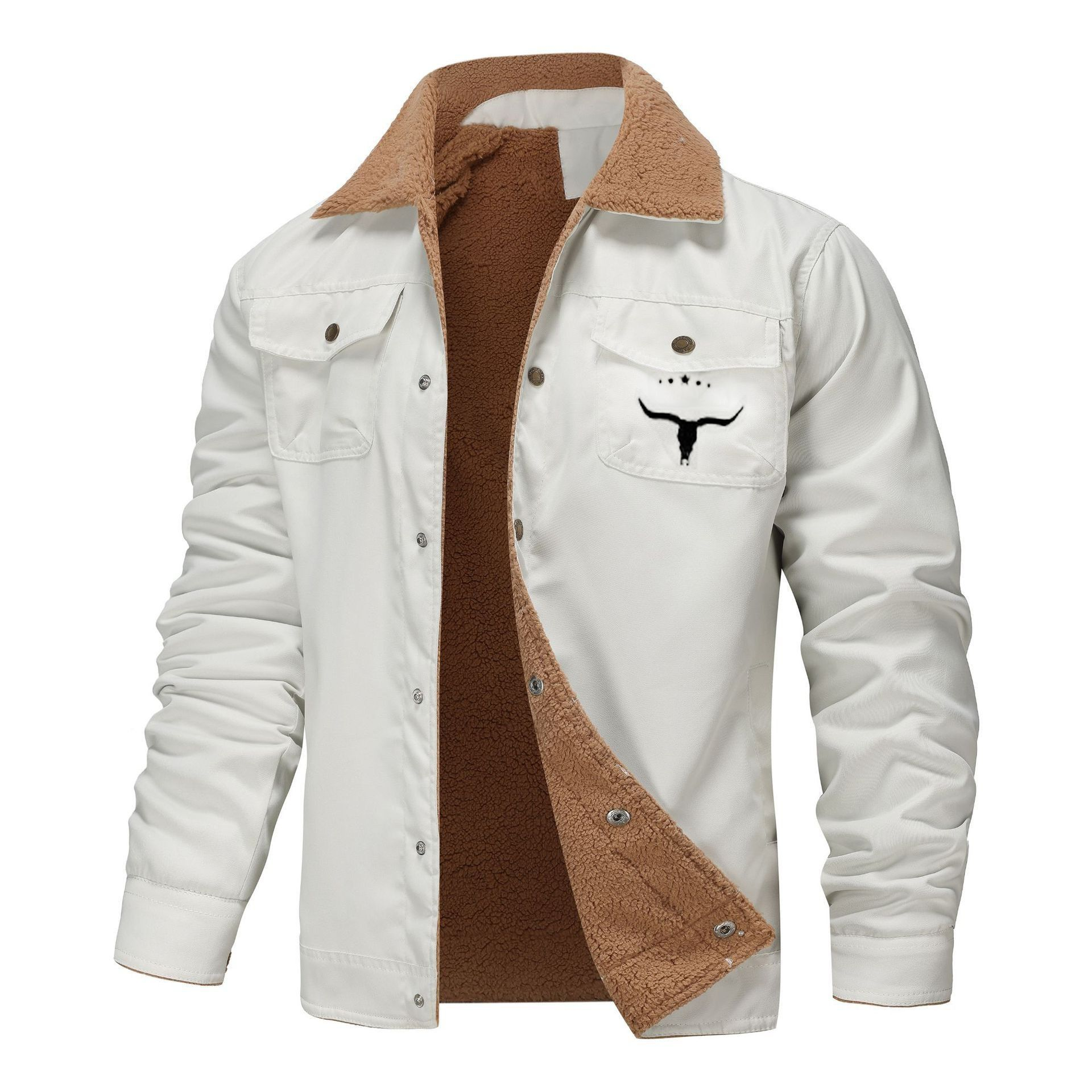 Diop™ | Veste d'hiver avec intérieur en sherpa thermique