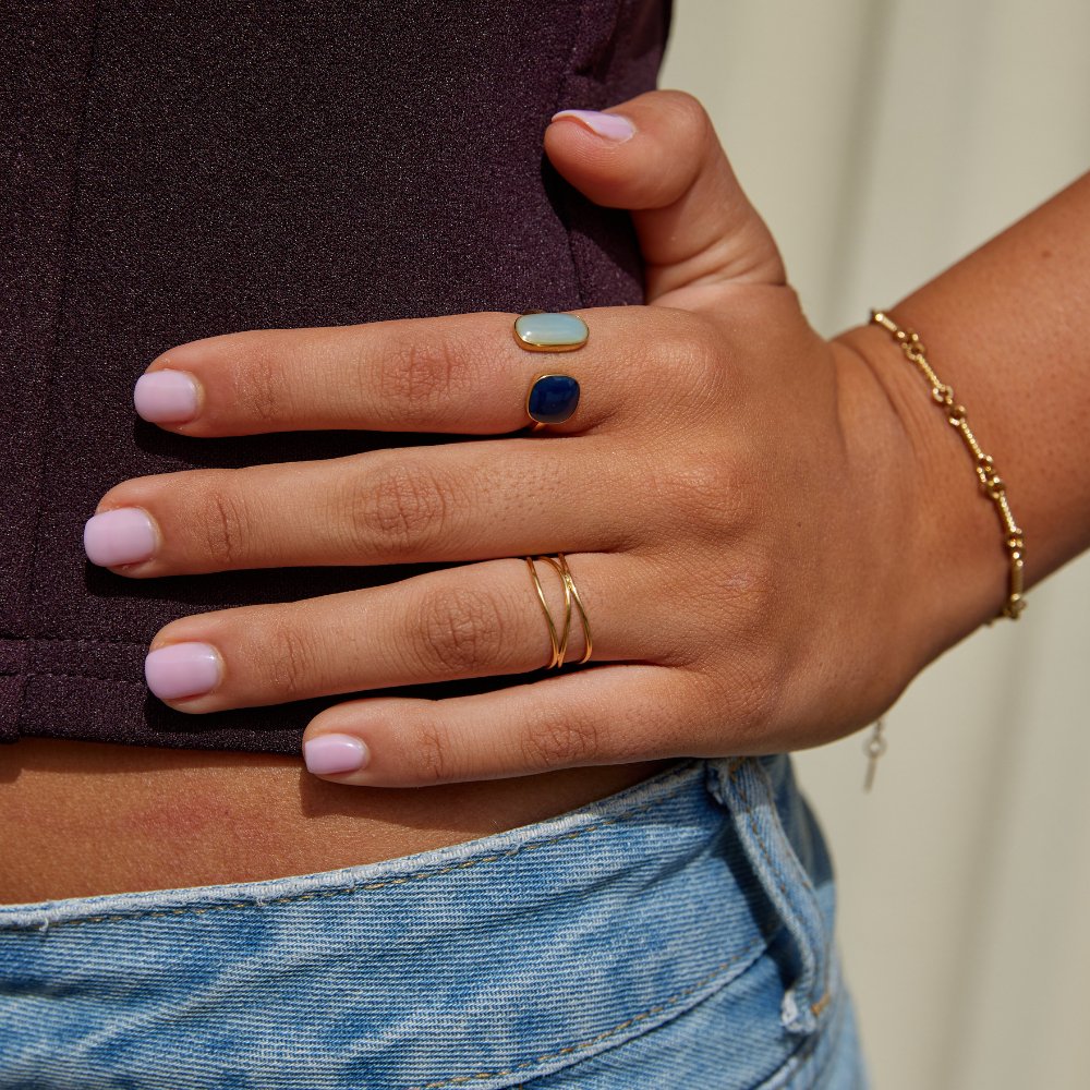 Puur - Bague enroulée unique