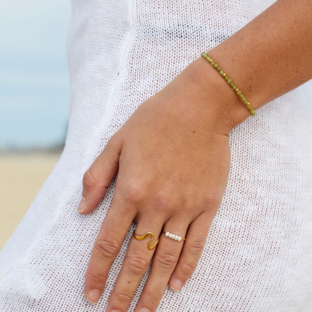 Grace - Bague en perle d'eau douce