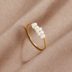 Grace - Bague en perle d'eau douce