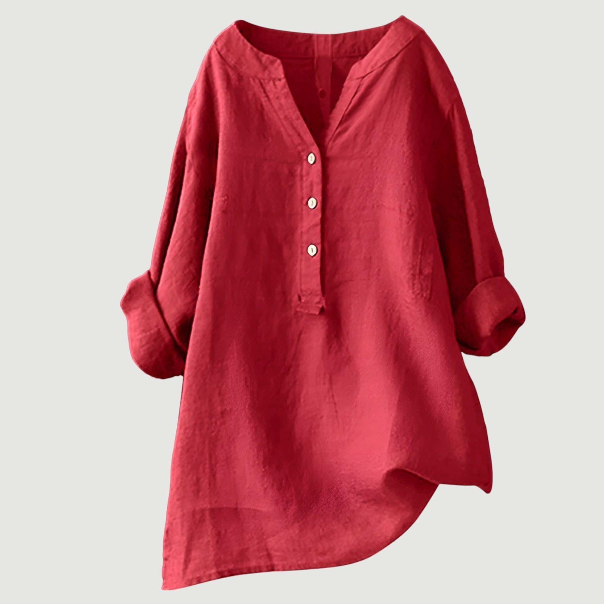 Freja™ | Blouse femme en lin légère et confortable