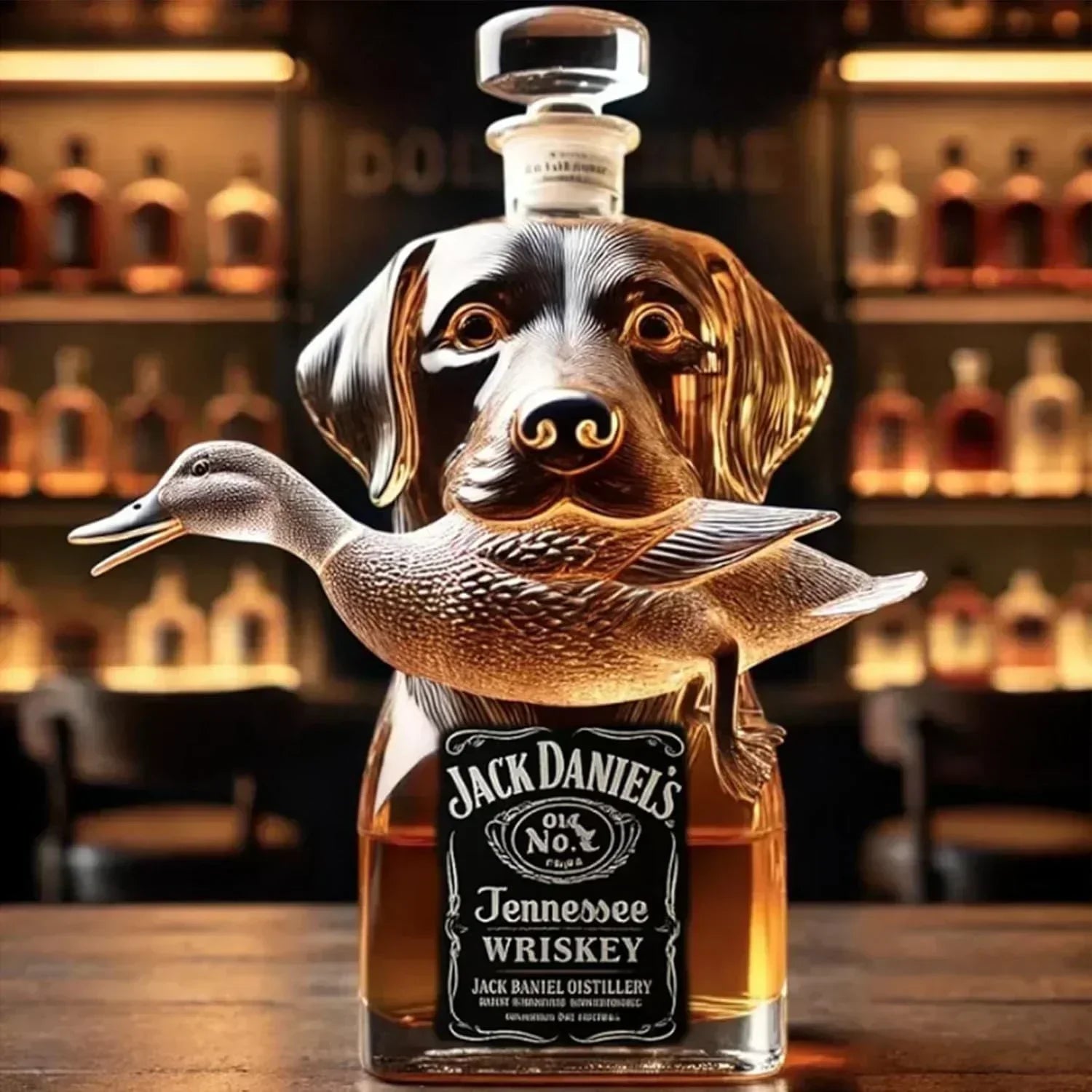 Bouteille de Whiskey - Édition Villand