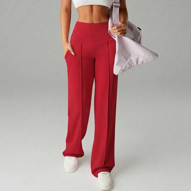 Florence™ — Pantalon large taille haute confortable