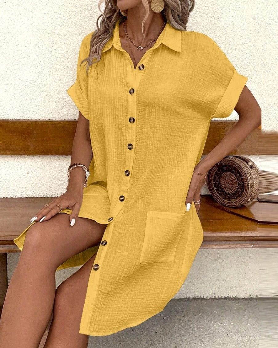 Dani™  | Robe d’Été Femme à Col en V