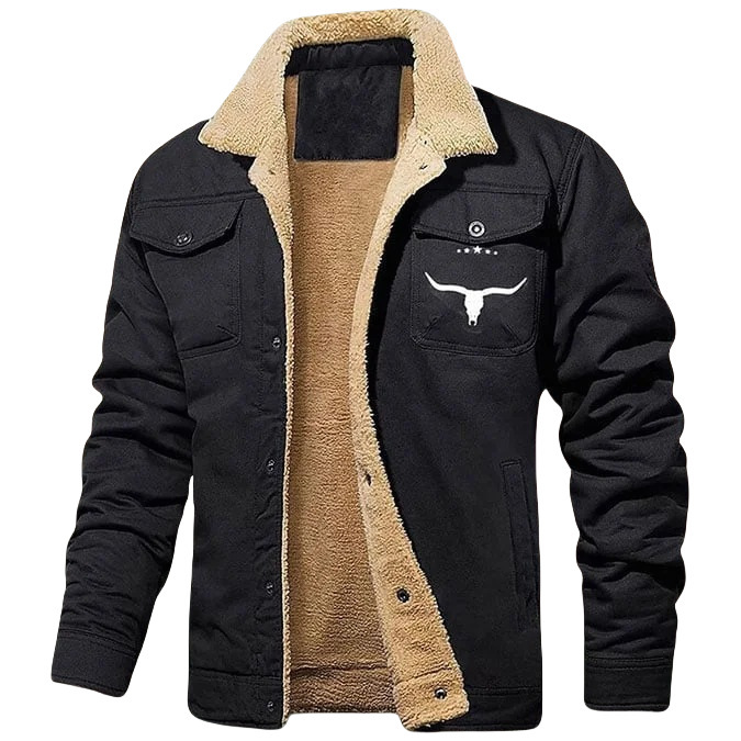 Diop™ | Veste d'hiver avec intérieur en sherpa thermique