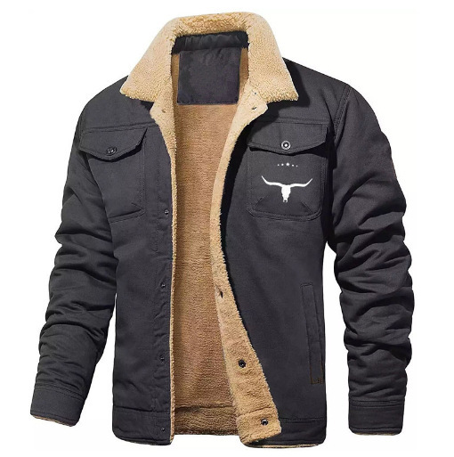 Diop™ | Veste d'hiver avec intérieur en sherpa thermique