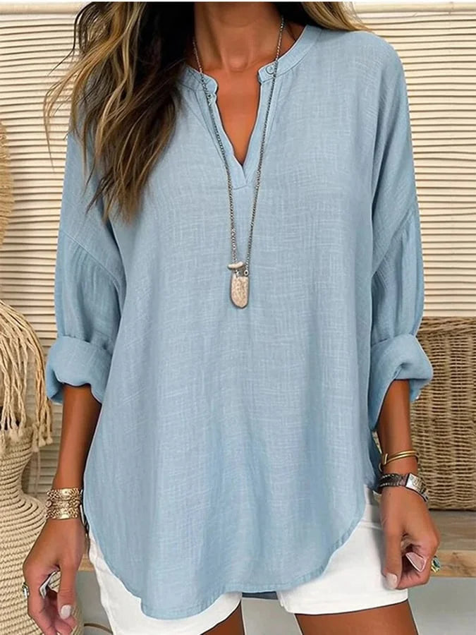 Léna™ | Chemise de plage en coton léger