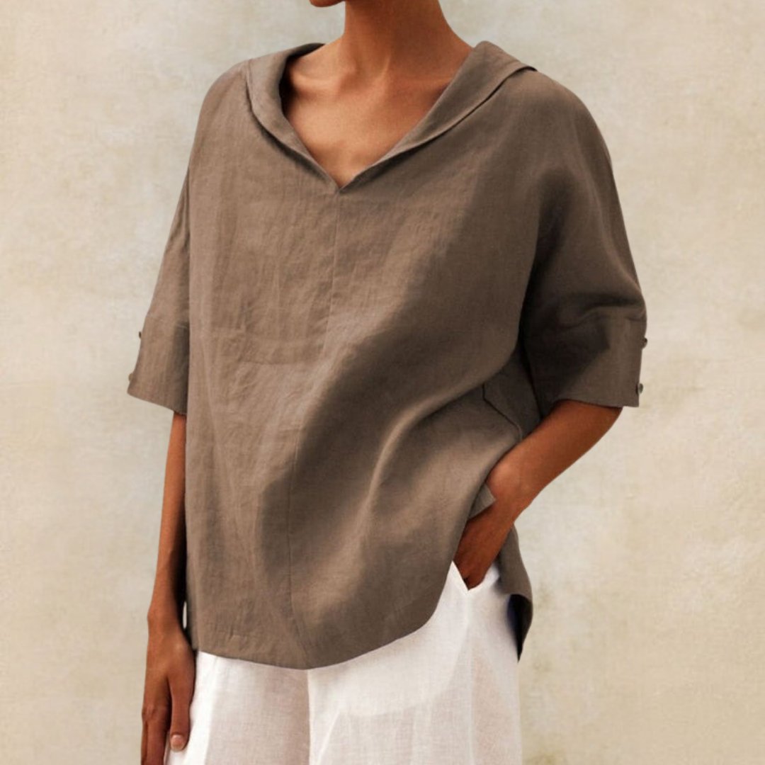 Florentine – Chemise élégante en lin pour l’été