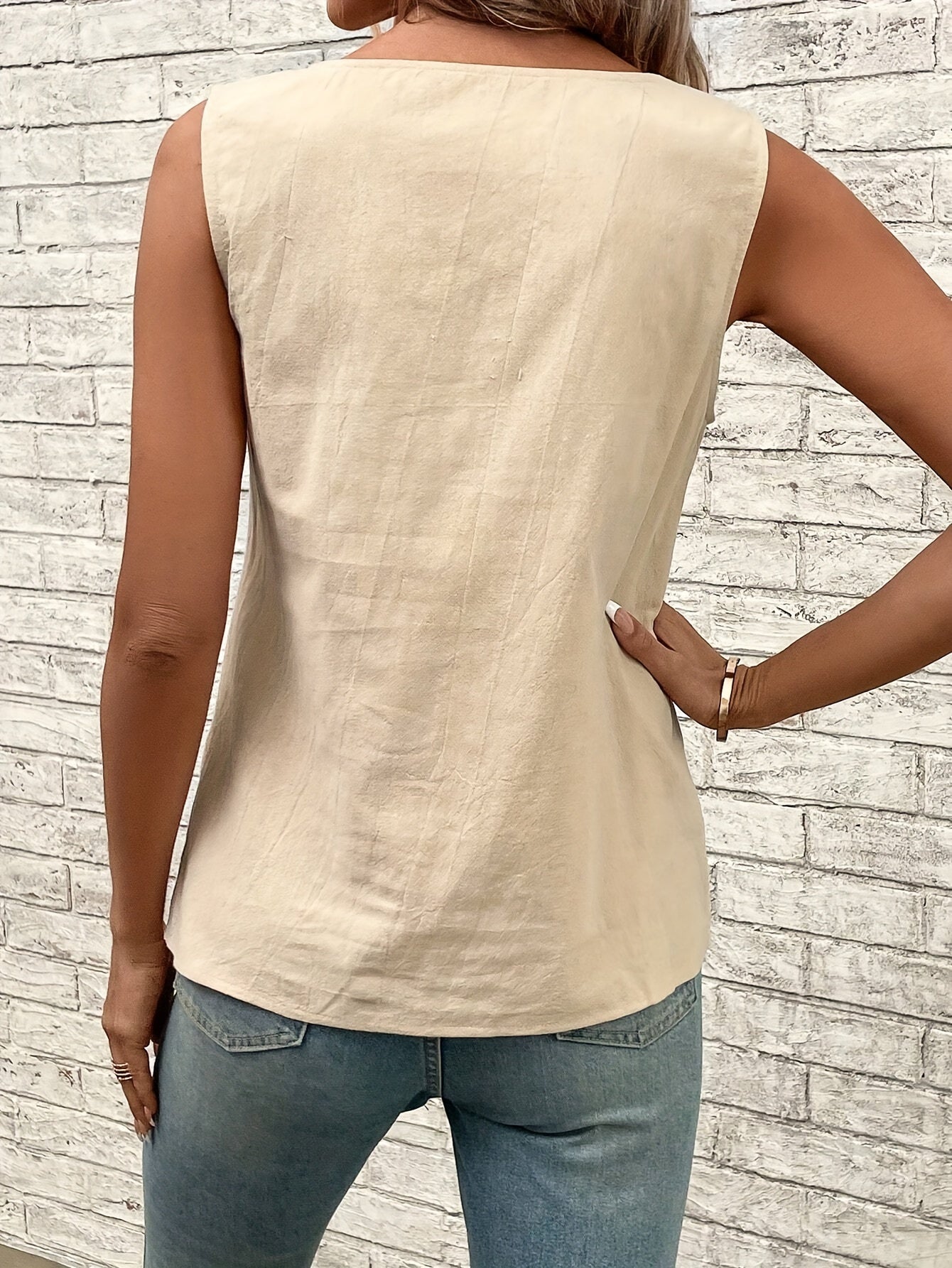 Nynke™ - Top à Col Asymétrique