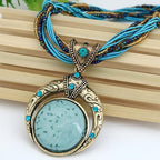 Collier Pendentif Bohème