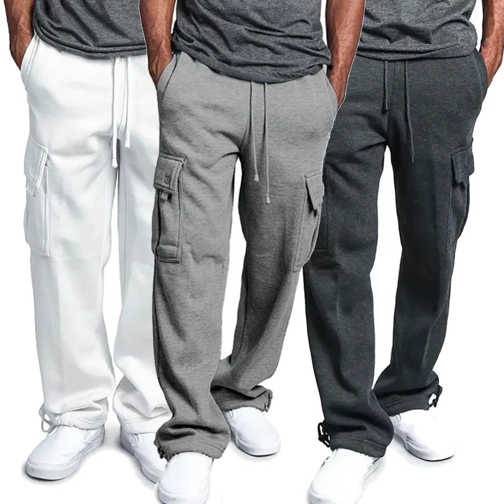 Pantalons de sport cargo en polaire - Confort Ultime pour homme