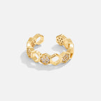 Bij - Bague en Or et Cristaux