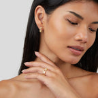 Bij - Bague en Or et Cristaux