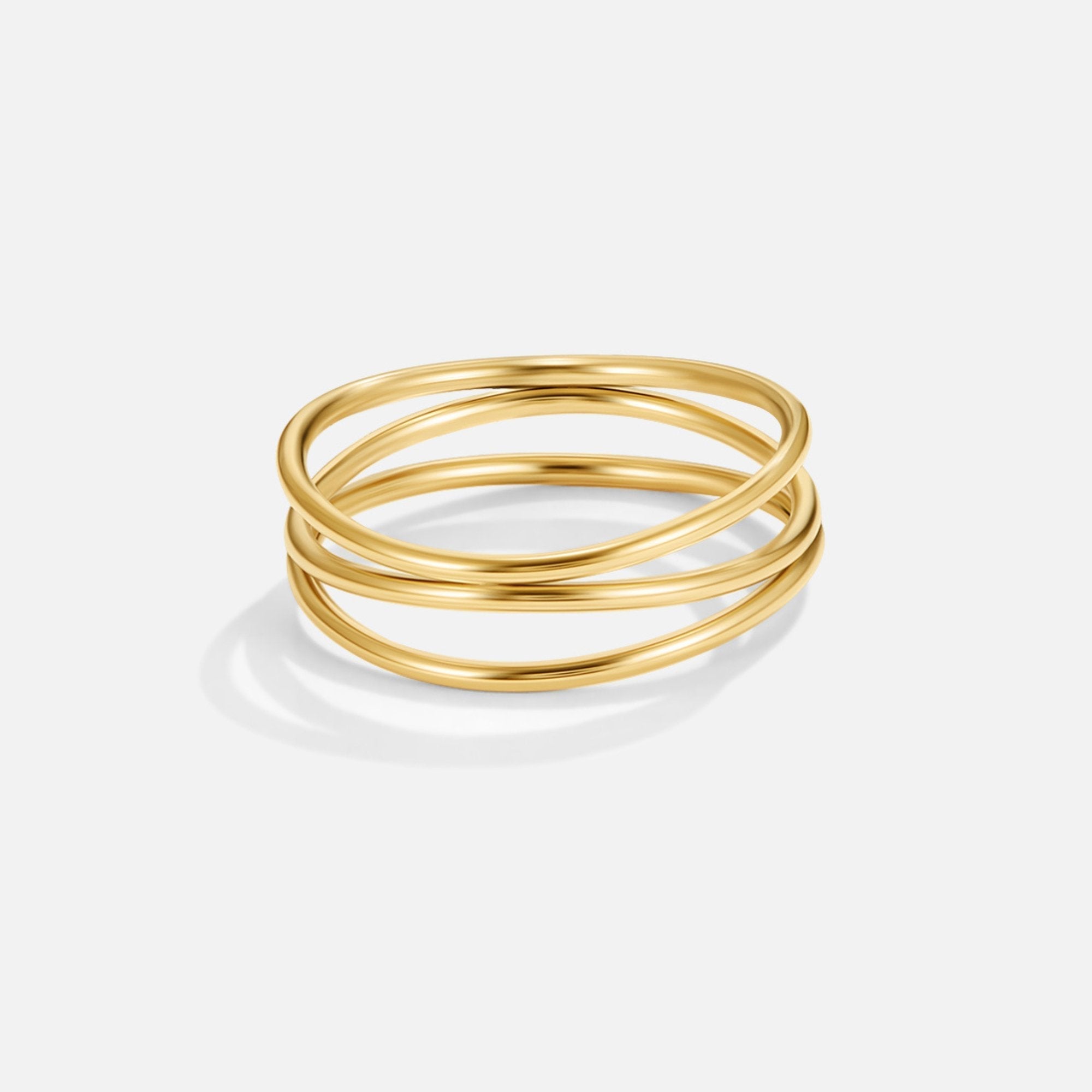 Boucle d'Infini - Bague en Or
