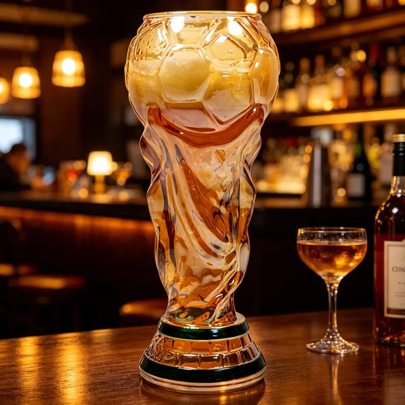 🏆 Verre à Bière Coupe du Monde – UNIQUEMENT AUJOURD'HUI : 1+1 GRATUIT – Le cadeau ultime pour les supporters !