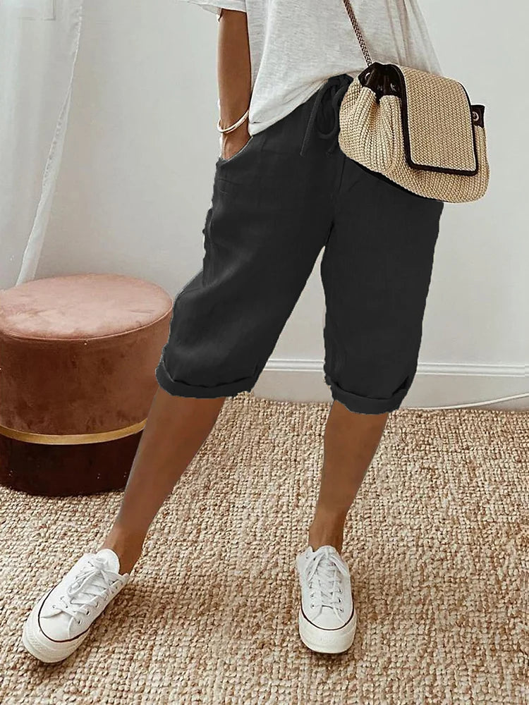 Nienke®  | Short pour femmes en coton et lin