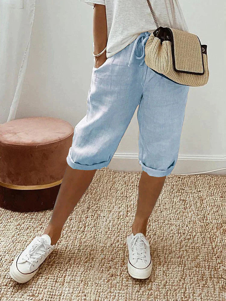 Nienke®  | Short pour femmes en coton et lin
