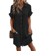 Dani™  | Robe d’Été Femme à Col en V