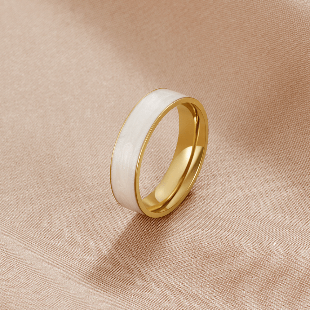 Bague Sahara blanche