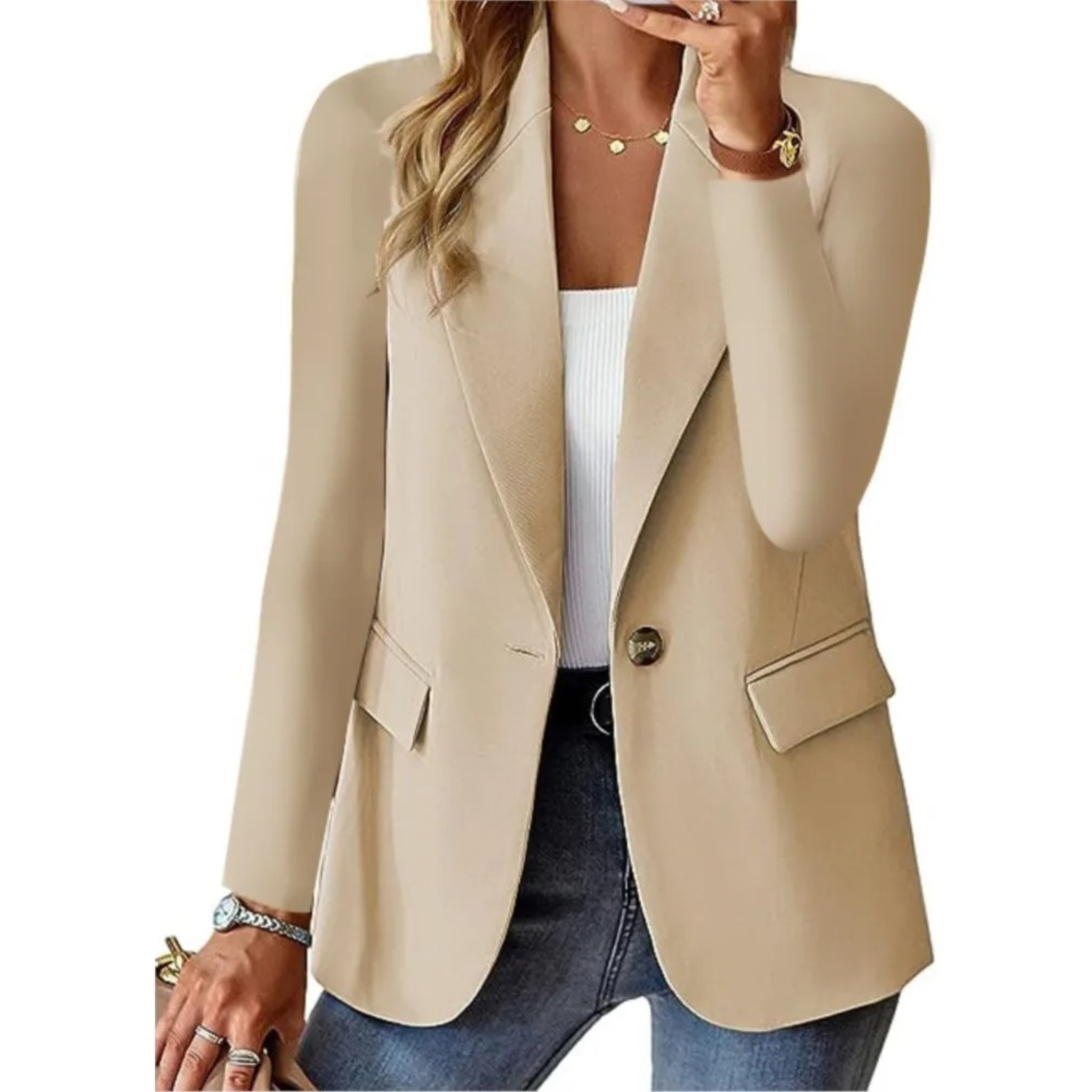 Sofie | Blazer pour femmes avec poches et boutons
