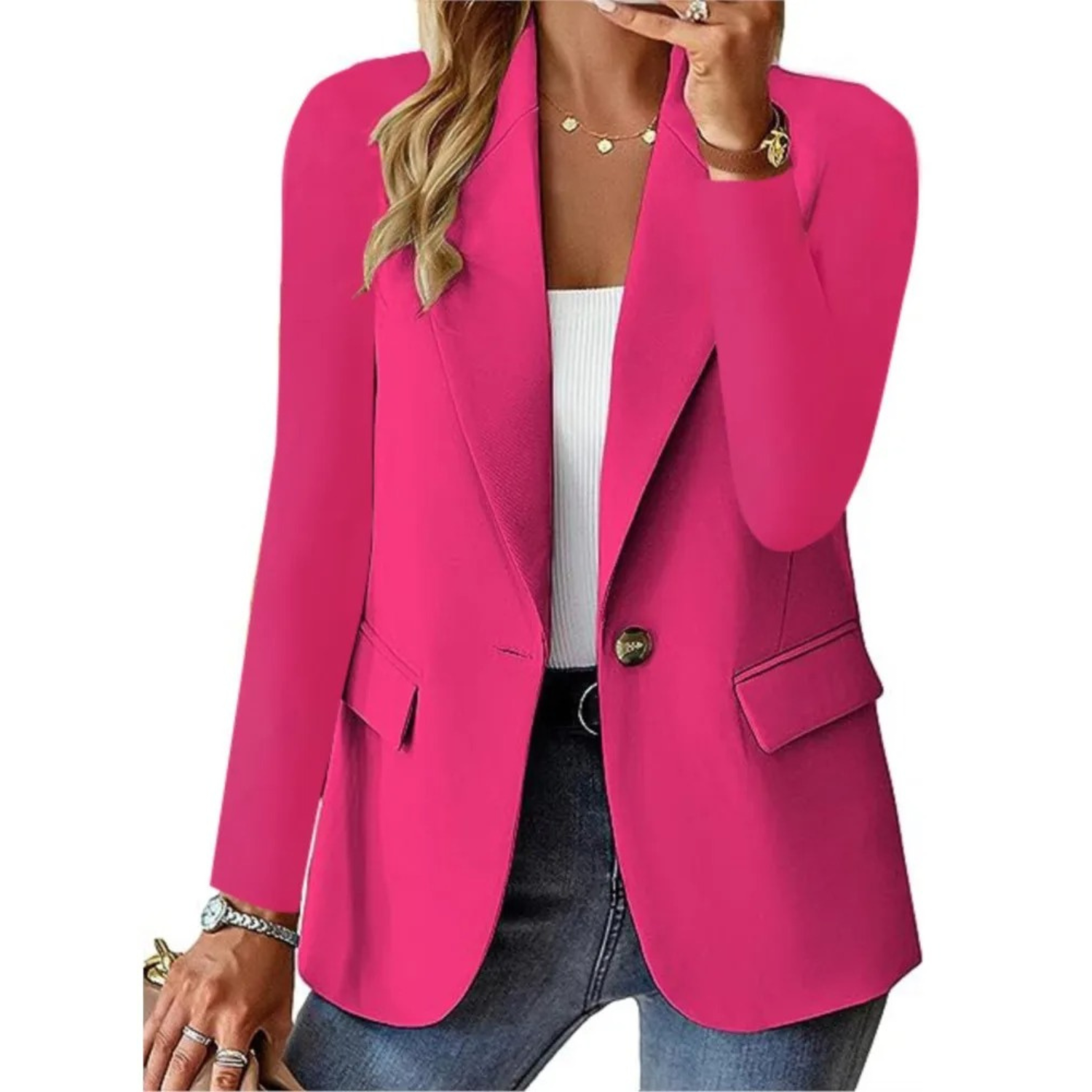 Sofie | Blazer pour femmes avec poches et boutons