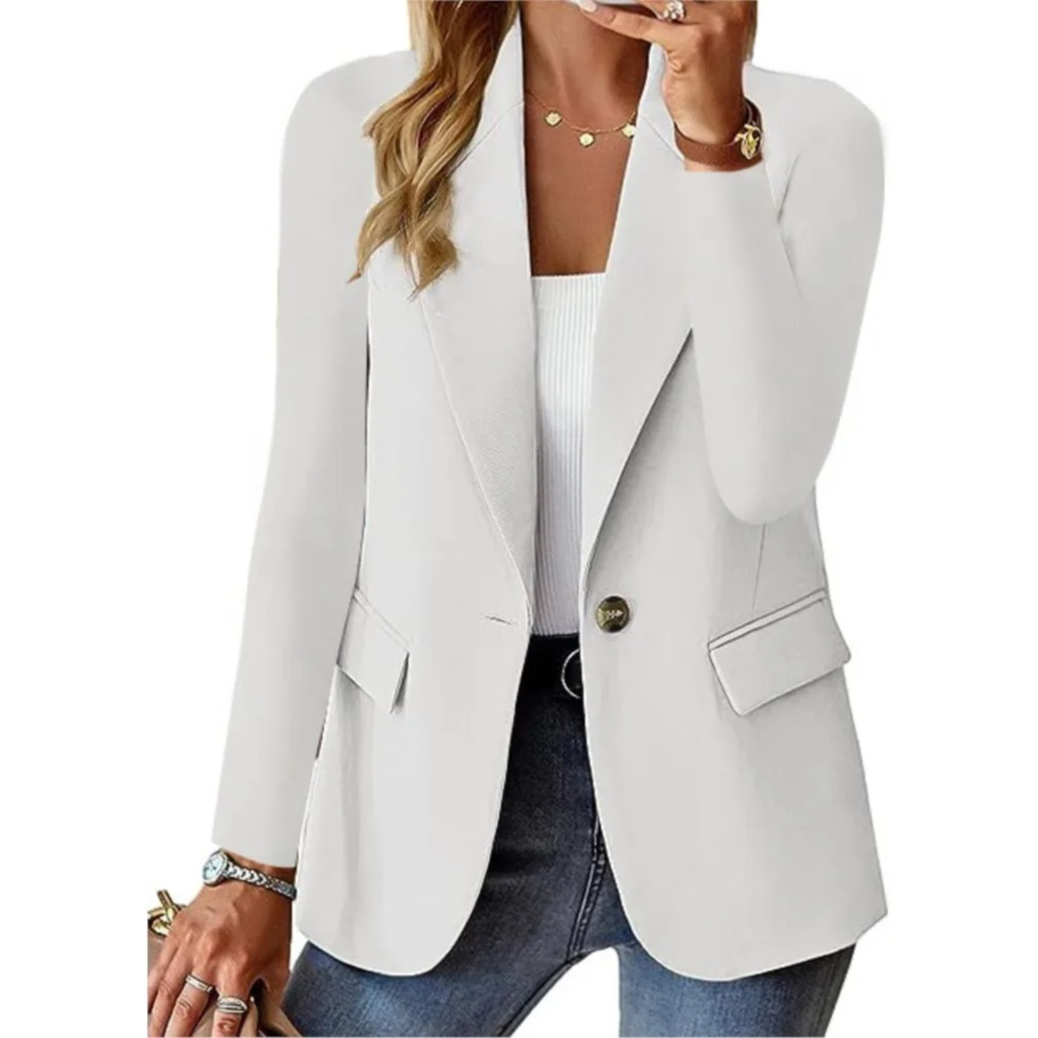 Sofie | Blazer pour femmes avec poches et boutons