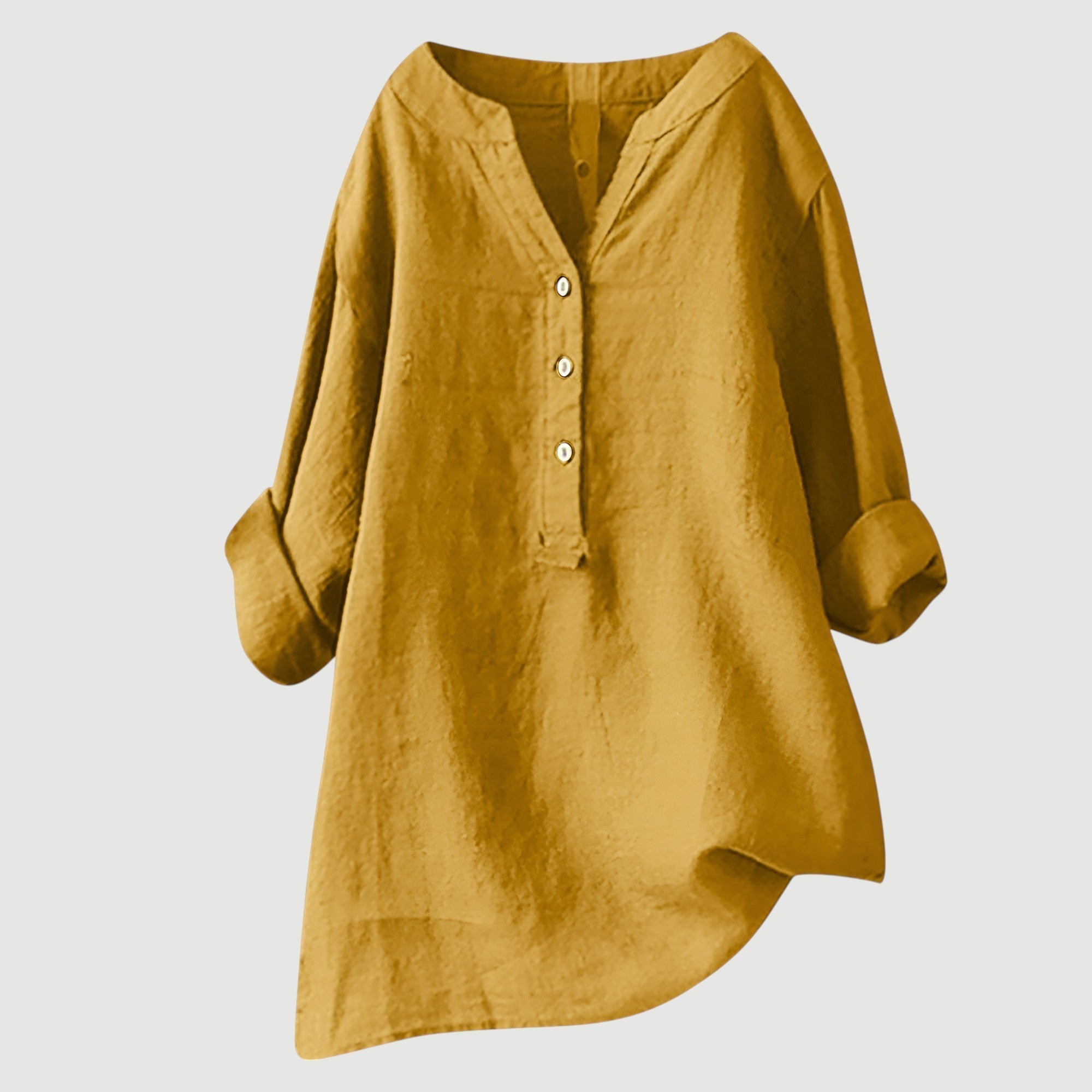 Freja™ | Blouse femme en lin légère et confortable