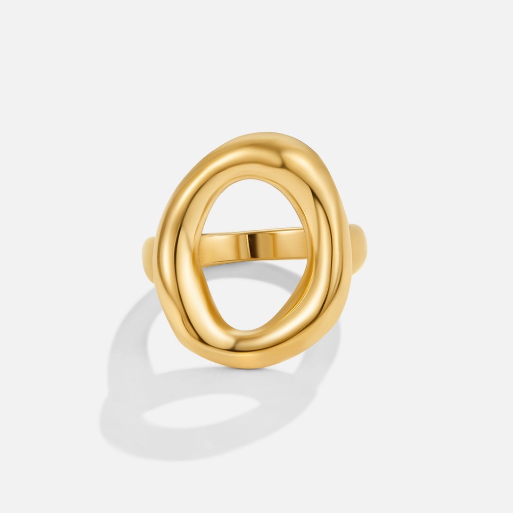 Bague Vina en or fondu